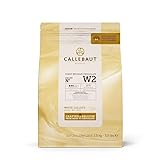 Callebaut weiße Schokolade W2, Callets, 2,5 kg Originalabpackung, 720023